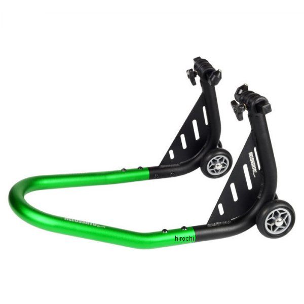 アコサットレーシング フロントスタンド 汎用 緑 400-AV003GR JP店