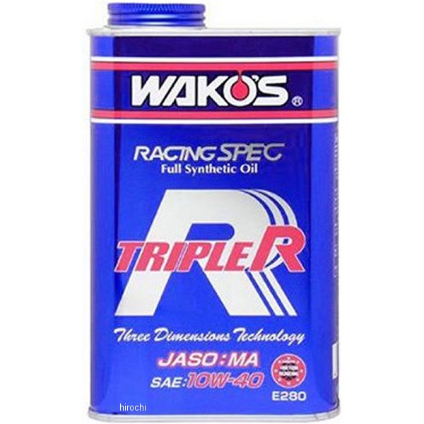 ワコーズ WAKO'S TR トリプルアール 10W-40 1リットル 12本セット E280 JP店