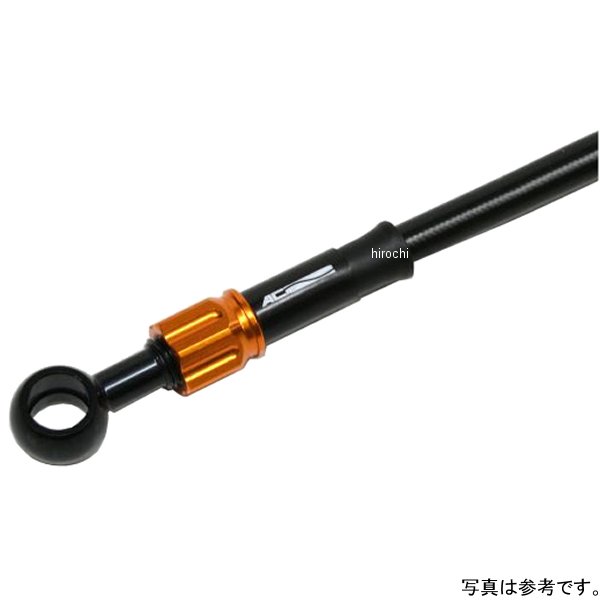 ACパフォーマンスライン AC-PERFORMANCELINE アルミ フロントブレーキホース 19年-20年 CB1300SF SP (ABS) 黒/ゴールド 32211870 JP店