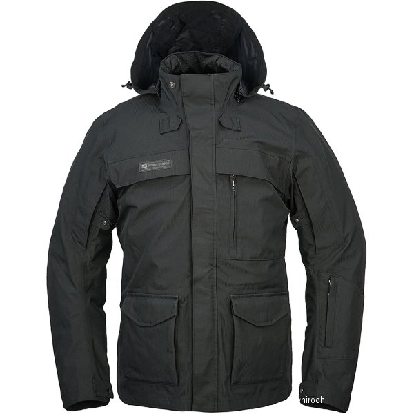 【メーカー在庫あり】 ラフ&ロード 秋冬モデル デュアルテックストレックパーカー 黒 Mサイズ RR7249BK2 JP店