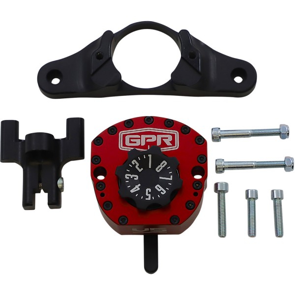 【USA在庫あり】 ジーピーアール GPR スタビライザー V5 06年-07年 YZF-R6 赤 0414-0634 JP店