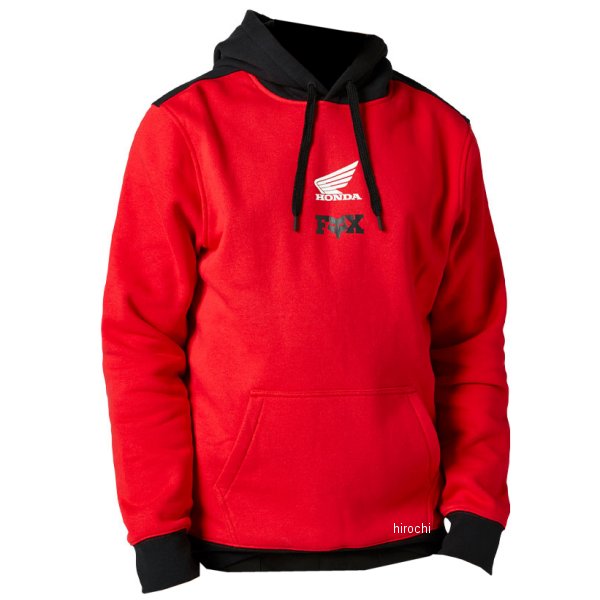 フォックス FOX 2022年モデル HONDAウイング プルオーバーフーディー フレイムレッド XLサイズ 28998-122-XL JP店