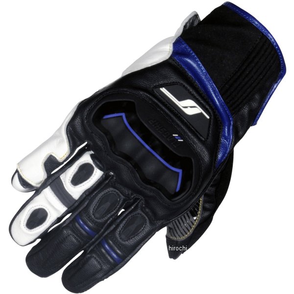 フラッグシップ FLAGSHIP 秋冬モデル ハイブリッドレザーグローブ 青 Mサイズ FG-A196 JP店