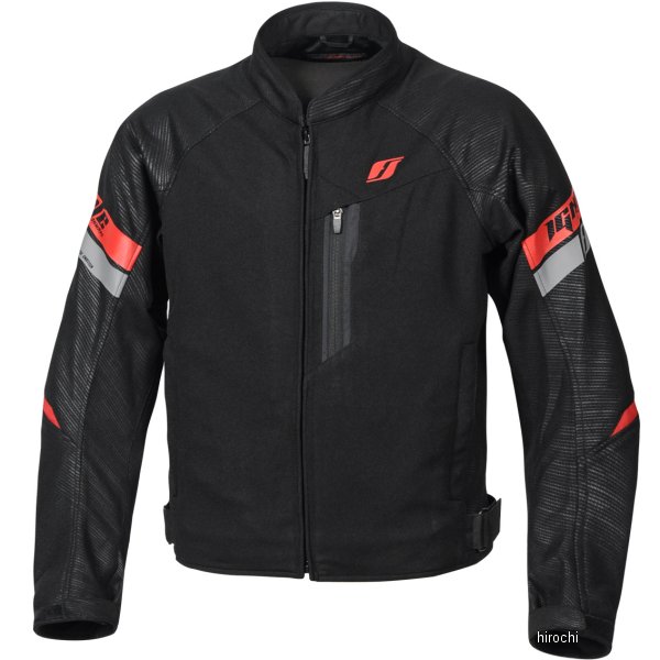 【メーカー在庫あり】 フラッグシップ FLAGSHIP 春夏モデル カルフォードジャケット 黒/赤 Lサイズ FJ-S209 JP店｜株式会社ヒロチー商事 店