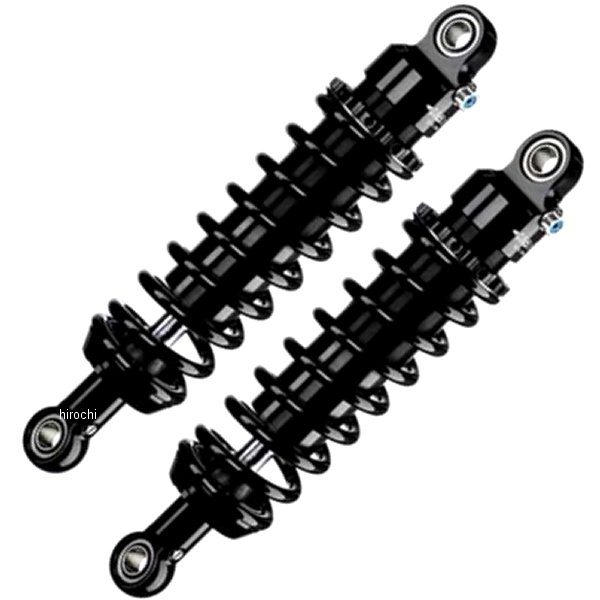 マトリス MATRIS ツイン リアショック M40D 99年-05年 ハーレー ダイナ FXDX Super Glide Sport 1450/88 黒 MH124.1D-N JP店