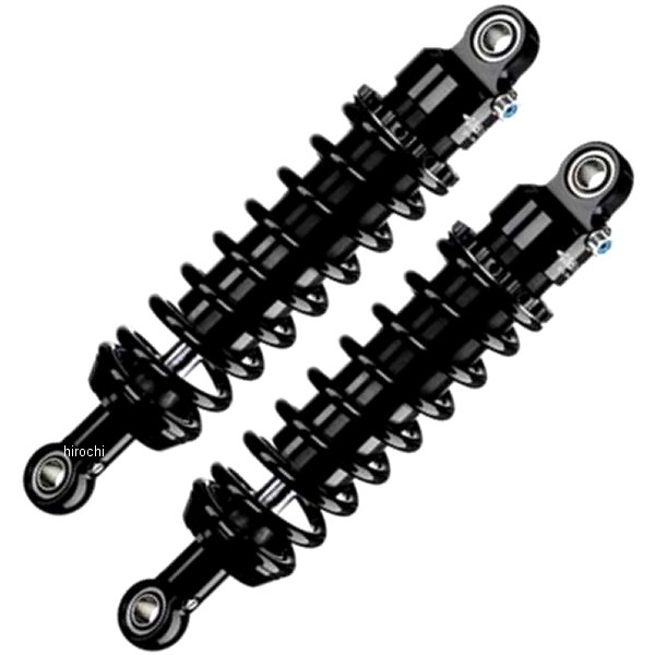マトリス MATRIS ツイン リアショック M40D 07年-16年 ハーレー ツーリング FLHR-FLHRC 黒 MH127.1D-N JP店