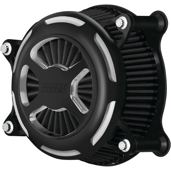 【USA在庫あり】 バンス＆ハインズ エアクリーナー VO2 X 17年-21年 FLH、FLT ブラックコントラスト vah42045 JP店