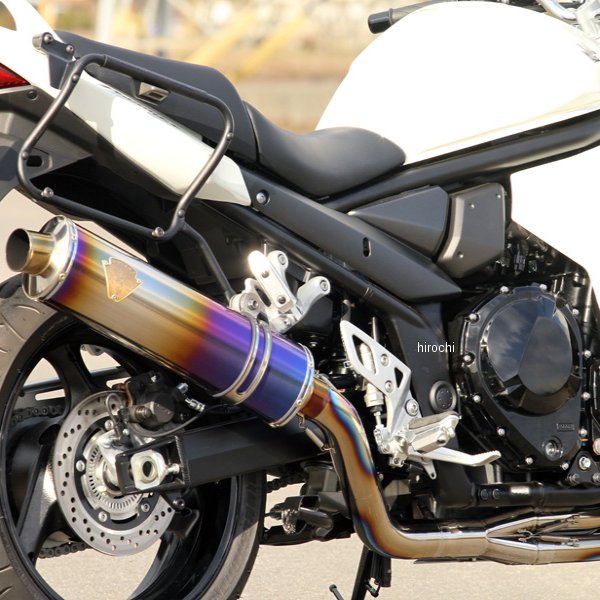 アールズギア r's gear フルエキゾースト ワイバン 07年以降 バンディット BANDIT1250 真円ドラッグブルー WS09-01DB JP店|株式会社ヒロチー商事 店