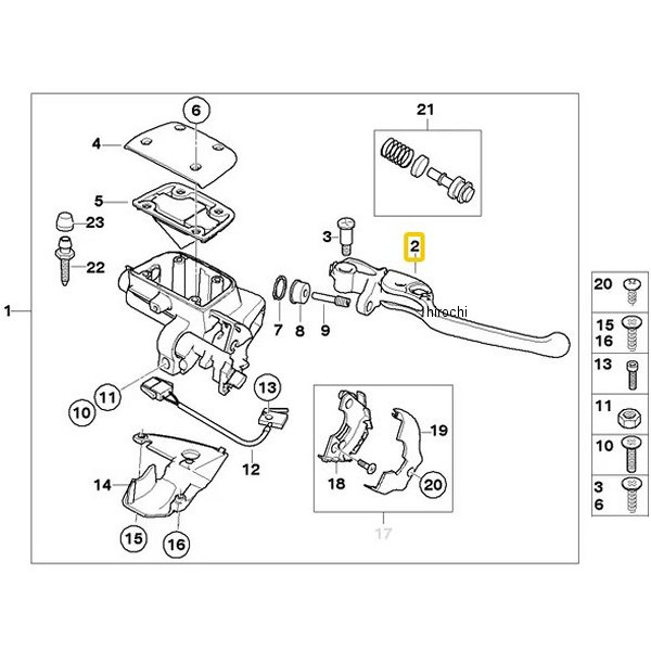 BMW純正 ブレーキレバー 32727657148 JP店