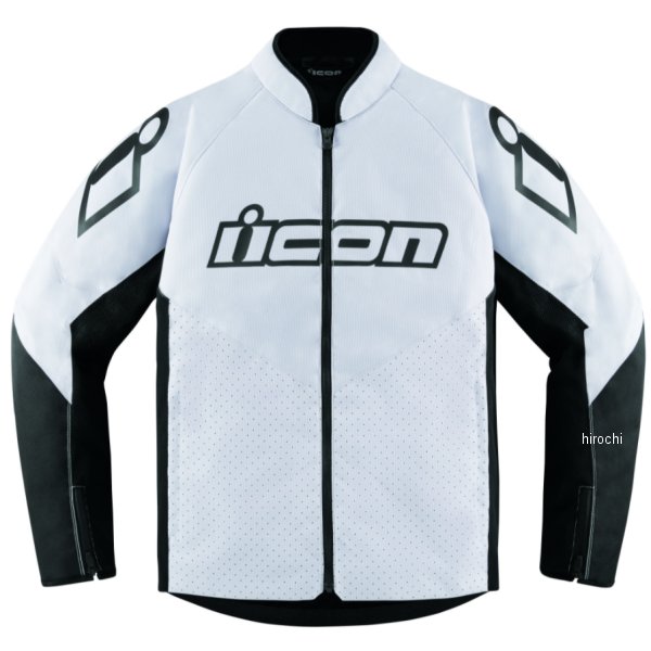 アイコン ICON 春夏モデル ジャケット JACKET HOOLIGAN CE 白 Mサイズ 2820-5798 JP店