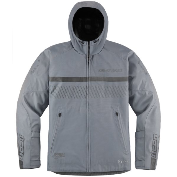 アイコン ICON 春夏モデル ジャケット JACKET PDX3 CE グレー Sサイズ 2820-5815 JP店