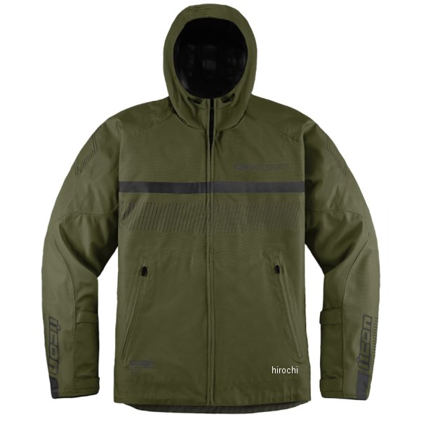 アイコン ICON 春夏モデル ジャケット JACKET PDX3 CE オリーブ 3XLサイズ 2820-5826 JP店|株式会社ヒロチー商事 店