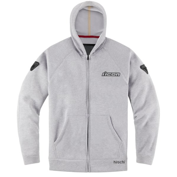 アイコン ICON 春夏モデル フーディー HOODY UPARMOR 白 Mサイズ 3050-6148 JP店