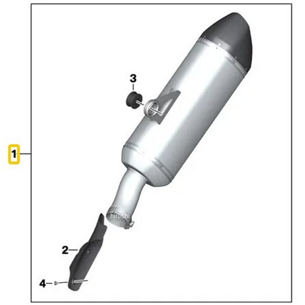 BMW純正 HP スポーツマフラー 77118569593 JP店