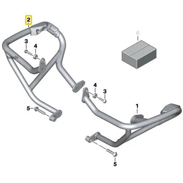 BMW純正 右エンジンプロテクションバー 77148389434 JP店