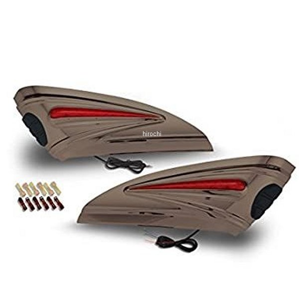 ショークローム Show Chrome LEDサドルバッグアクセント スモーク 01年-17年 GL1800 52-816SK JP店 32,175円