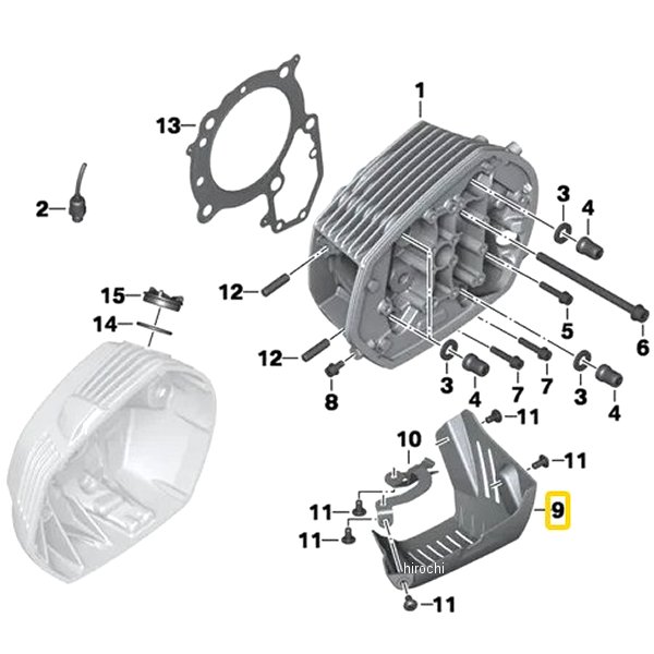 BMW純正 カバー LH 12137653137 JP店