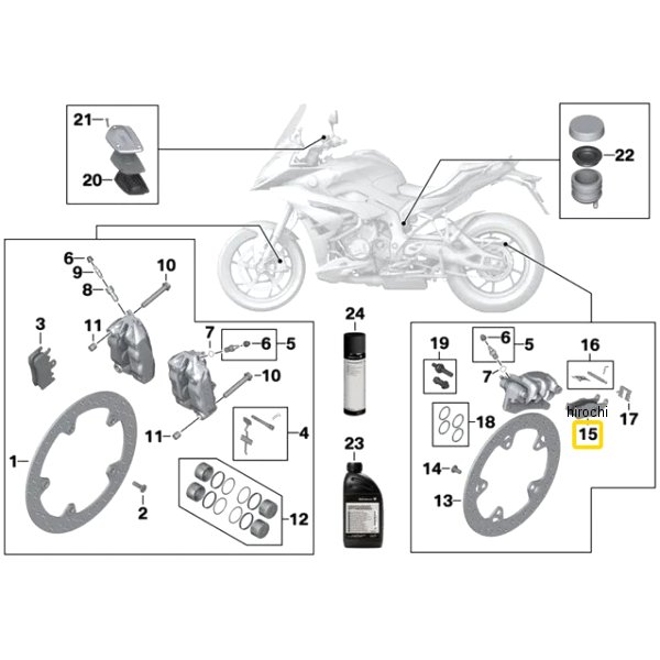 BMW純正 R ブレーキ パッド 34218556442 JP店