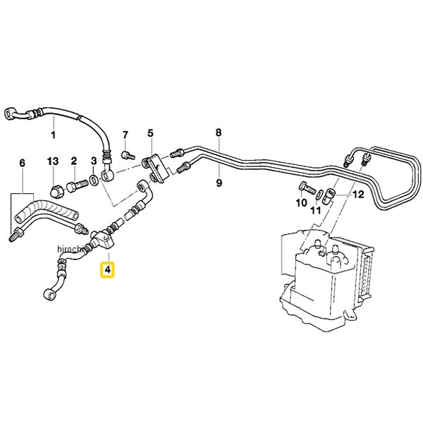 BMW純正 ブレーキホース 34322330538 JP店