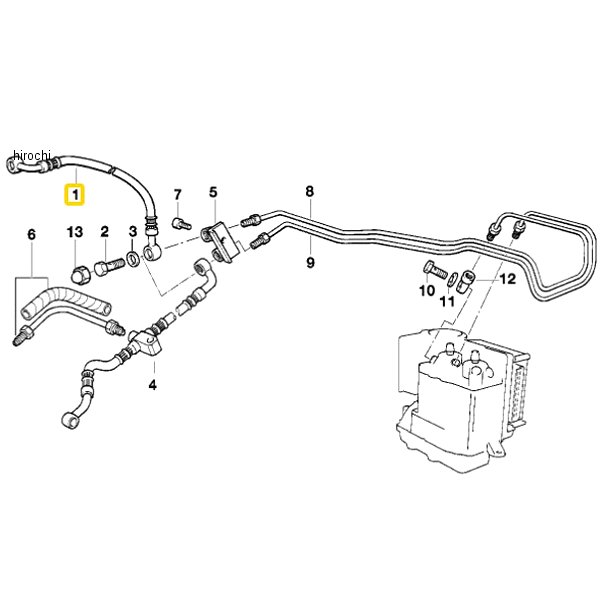 BMW純正 ブレーキホース 34322330616 JP店