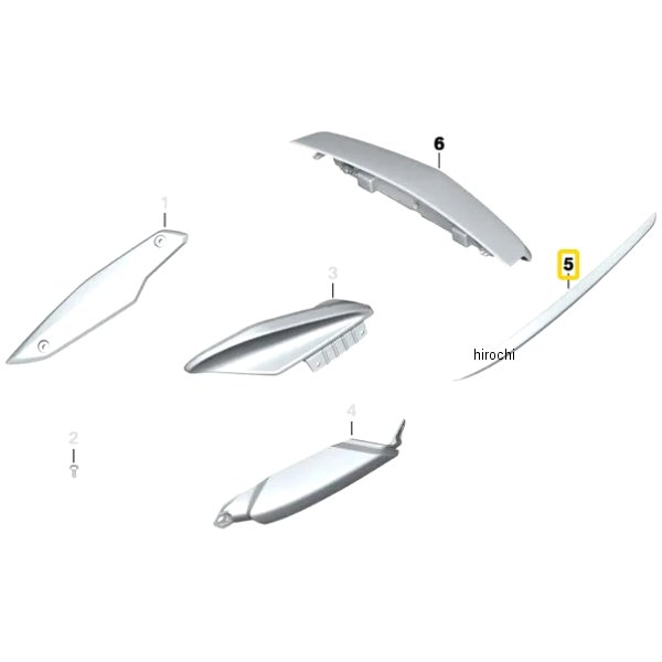 BMW純正 ケース クローム トリム RH 51148545124 JP店