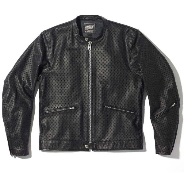 カドヤ パンチングレザー　Mサイズ　半袖　kadoya 楽天市場】KADOYA【カドヤ】 K'S LEATHER パンチングメッシュ