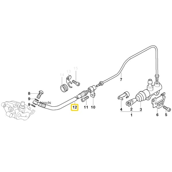 BMW純正 ブレーキ ホース 34322331717 JP店