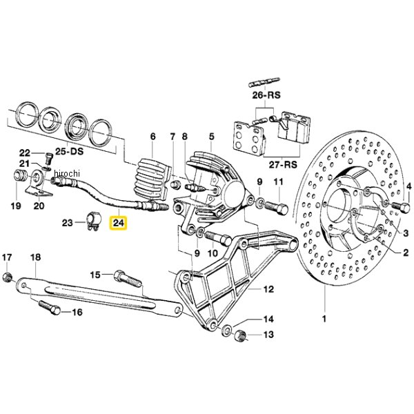 BMW純正 ブレーキ ホース 34321242759 JP店