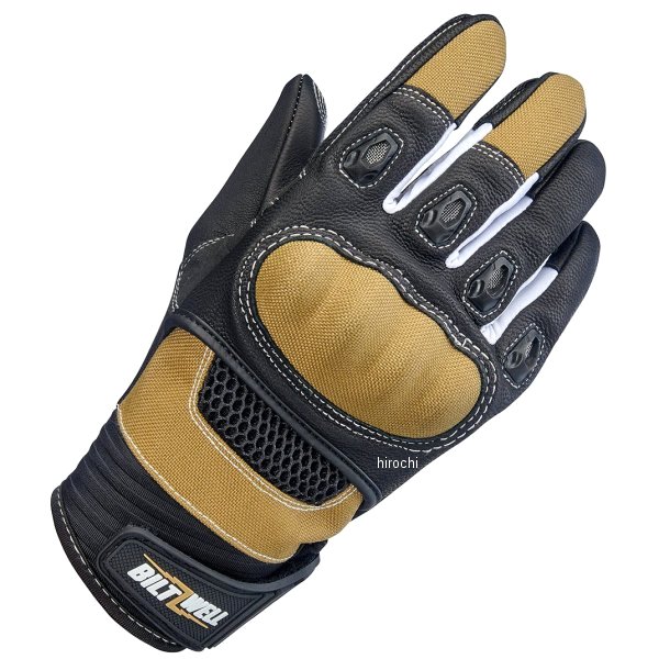 【メーカー在庫あり】 ビルトウェル Biltwell ブリッジポートグローブ 黄褐色 XSサイズ 1509-0901-301 JP店