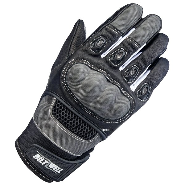 【メーカー在庫あり】 ビルトウェル Biltwell ブリッジポートグローブ グレー XSサイズ 1509-1101-301 JP店｜株式会社ヒロチー商事 店