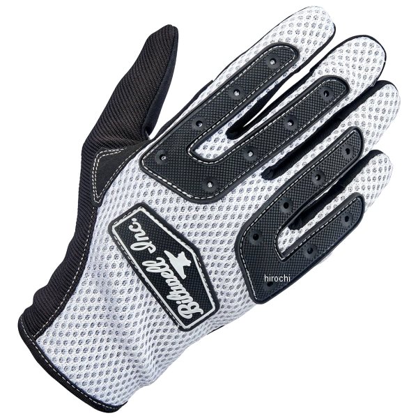 【メーカー在庫あり】 ビルトウェル Biltwell アンツァグローブ ホワイト Lサイズ 1507-0401-004 JP店