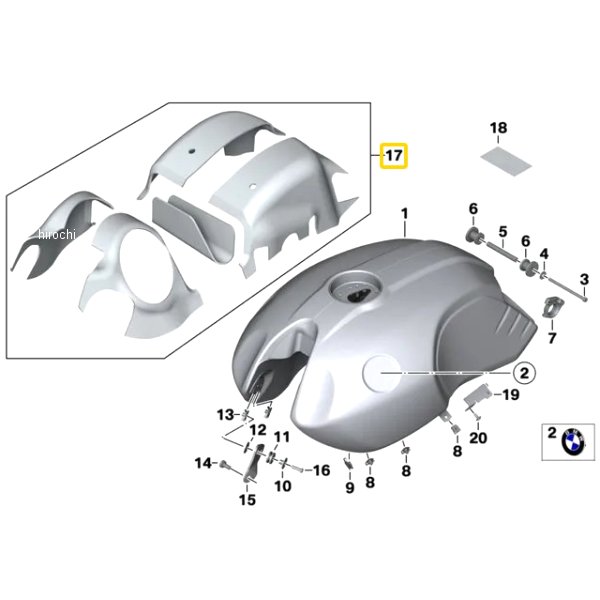 BMW純正 セット ヒート シールド フォイル 16118543475 JP店