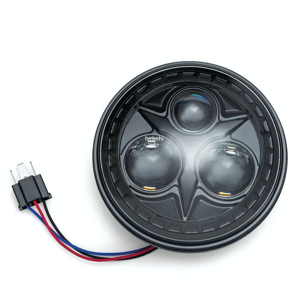 【メーカー在庫あり】 クリアキン Kuryakyn オービット 5-3/4 LEDヘッドライト ソフテイル、ダイナ、スポーツスター 2475 JP店 27,495円