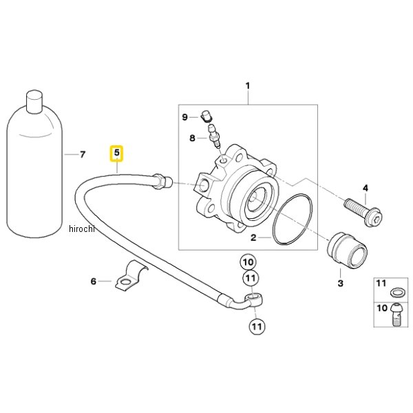 BMW純正 (SO)クラッチライン 21527715288 JP店