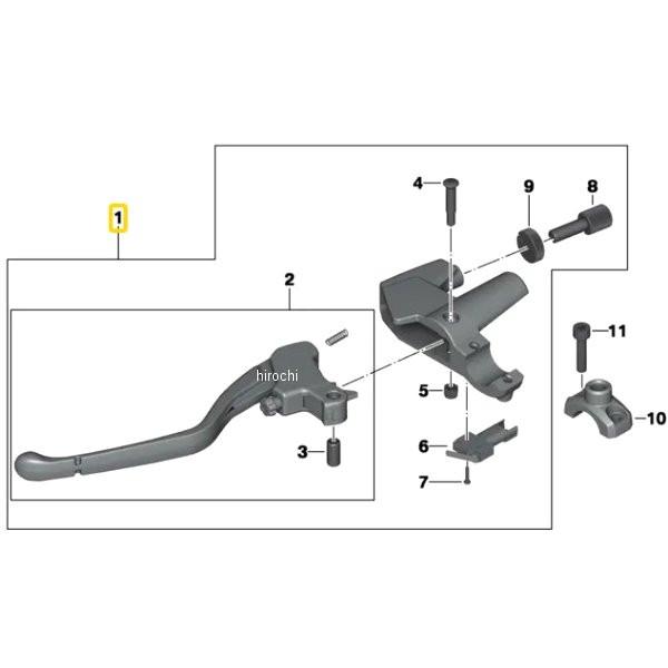 BMW純正 調整式クラッチ レバー 32728523463 JP店