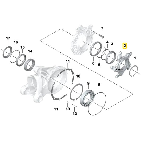 BMW純正 フランジ 33117722831 JP店 19,430円