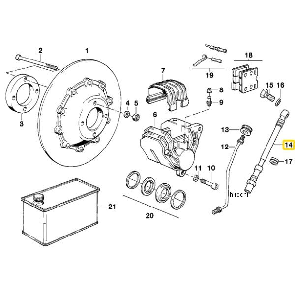 BMW純正 ブレーキ ホース RH 34322311686 JP店