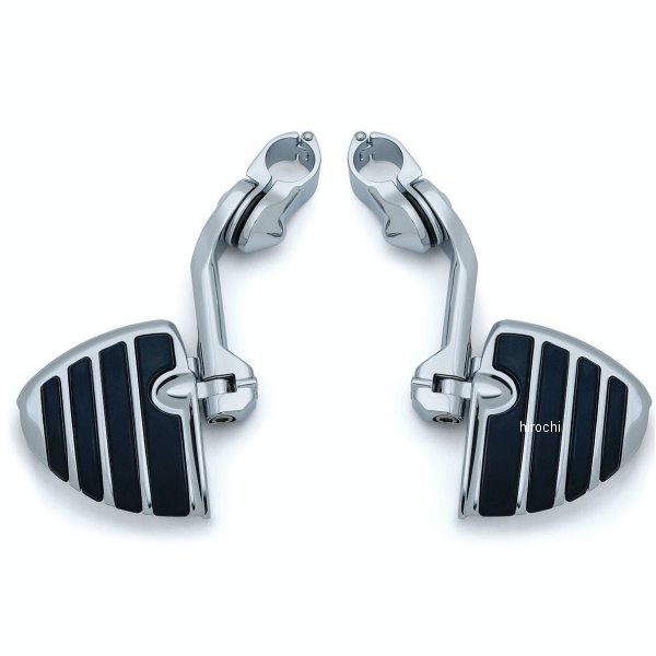 【メーカー在庫あり】 クリアキン Kuryakyn ツアーテック クルーズマウント ISO-WING ロングアーム クローム 4528 JP店