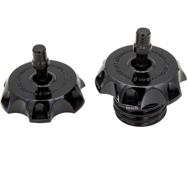 【メーカー在庫あり】 Powerplant パワープラント パワープラント P16 M8用 MXベントガスキャップセット BLK P16PRTCAPBLKM8 JP店