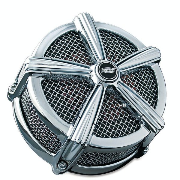 【メーカー在庫あり】 クリアキン Kuryakyn MACH2 エアクリーナー クローム 9451 JP店