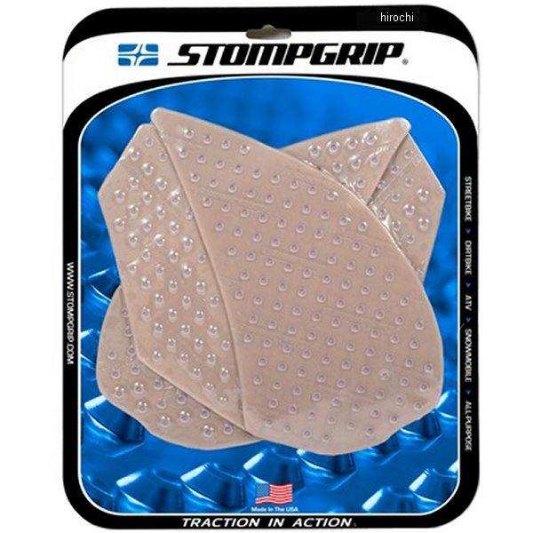 ストンプグリップ STOMPGRIP トラクションパッド タンクキット 11年-15年 FZ8、FAZER8 クリア 55-10-0011C JP店