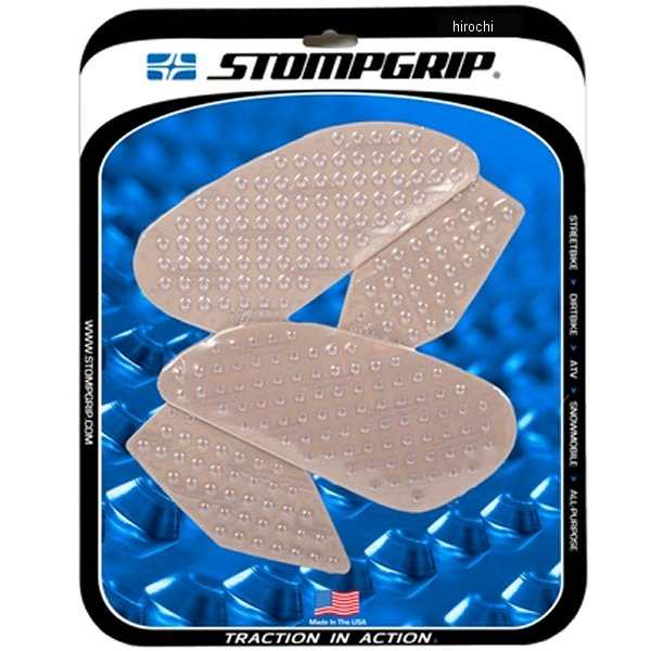 ストンプグリップ STOMPGRIP トラクションパッド タンクキット 14年-15年 VFR800F クリア 55-10-0097C JP店
