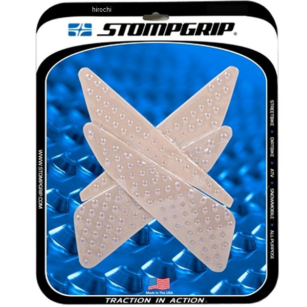 ストンプグリップ STOMPGRIP トラクションパッド タンクキット 15年-17年 FZ07、MT07 クリア 55-10-0098C JP店