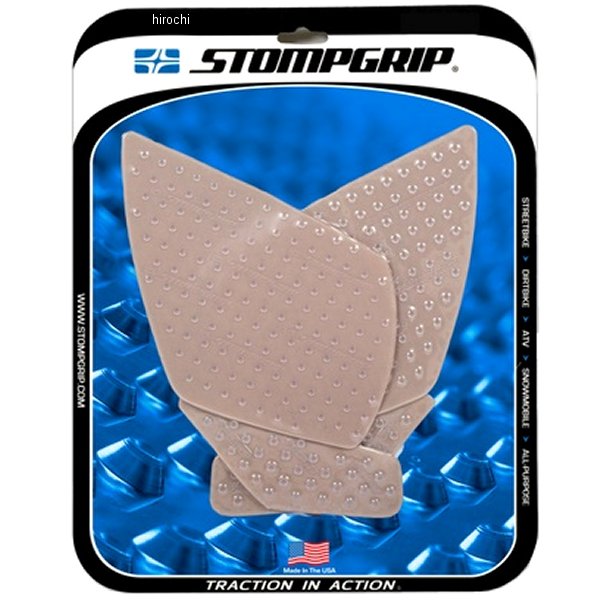 ストンプグリップ STOMPGRIP トラクションパッド タンクキット 16年-18年 シバー750 クリア 55-10-0127C JP店