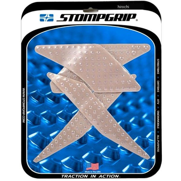ストンプグリップ STOMPGRIP トラクションパッド タンクキット 17年-20年 Z125 クリア 55-10-0137C JP店