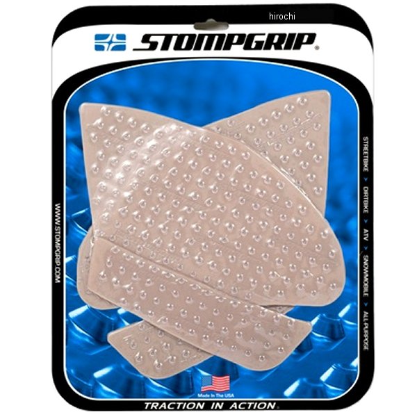 ストンプグリップ STOMPGRIP トラクションパッド タンクキット 17年-20年 GSXR1000 クリア 55-10-0143C JP店