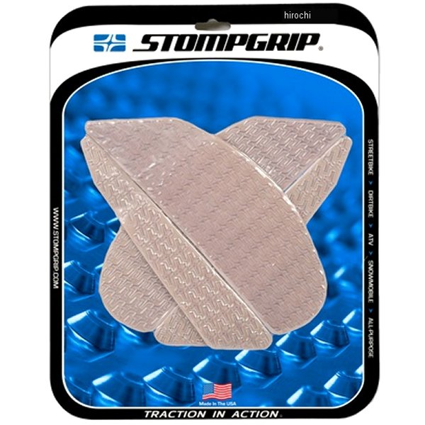 ストンプグリップ STOMPGRIP トラクションパッド タンクキット 13年-16年 Z800 クリア 55-14-0117C JP店 8,377円