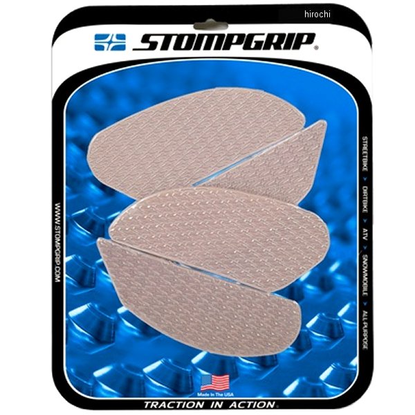 ストンプグリップ STOMPGRIP トラクションパッド タンクキット 18年-20年 Ninja H2 SX クリア 55-14-0150C JP店