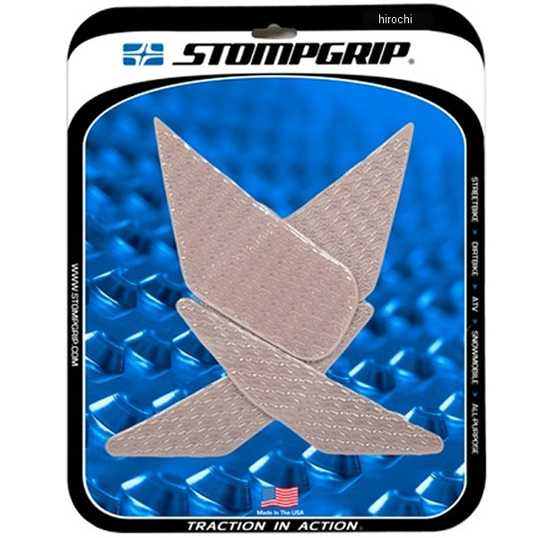 ストンプグリップ STOMPGRIP トラクションパッド タンクキット 16年-20年 スピードトリプル クリア 55-14-0173C JP店