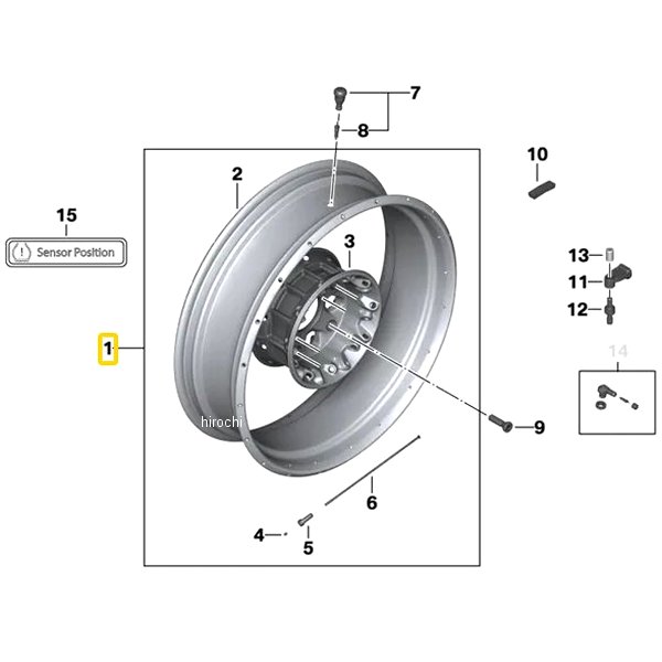BMW純正 クロス スポーク ホイール シルバー リア 36318526904 JP店